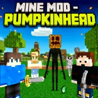 Play game Mine Mod - Pumpkinhead now!