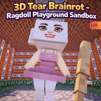 Play game 3D Tear Brainrot - Ragdoll Playground Sandbox now!