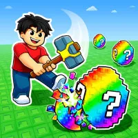 Play game Break a Lucky Egg Brainrots now!