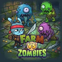 Play game Farm vs Zombies now!