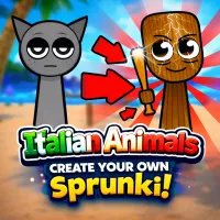 Play Italian Animals: Create Your Own Sprunki! now!