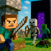 Play Noob Village Tower Defense now!