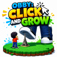 Play Obby: Click and Grow now!