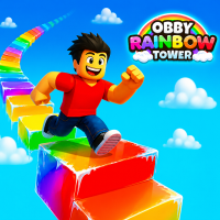 Play Obby Rainbow Tower now!