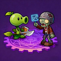 Play Plant Merge: Zombie War now!