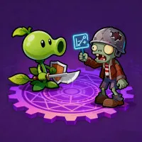 Play game Plant Merge: Zombie War now!
