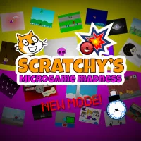 Play game Scratchy's Microgame Madness now!