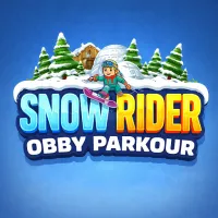 Play game Snow Rider Obby Parkour now!