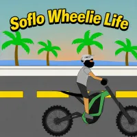 Play game Soflo Wheelie Life now!