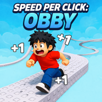 Play Speed per Click: Obby now!