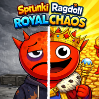 Play Sprunki Ragdoll: Royal Chaos now!
