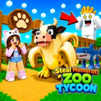 Play game Steal Memerot: Zoo Tycoon now!