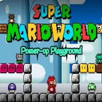 Play game Super Mario World Power-up Playground now!