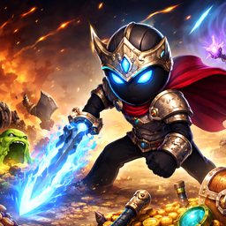 Play game Stick Hero: Battle Legacy now!